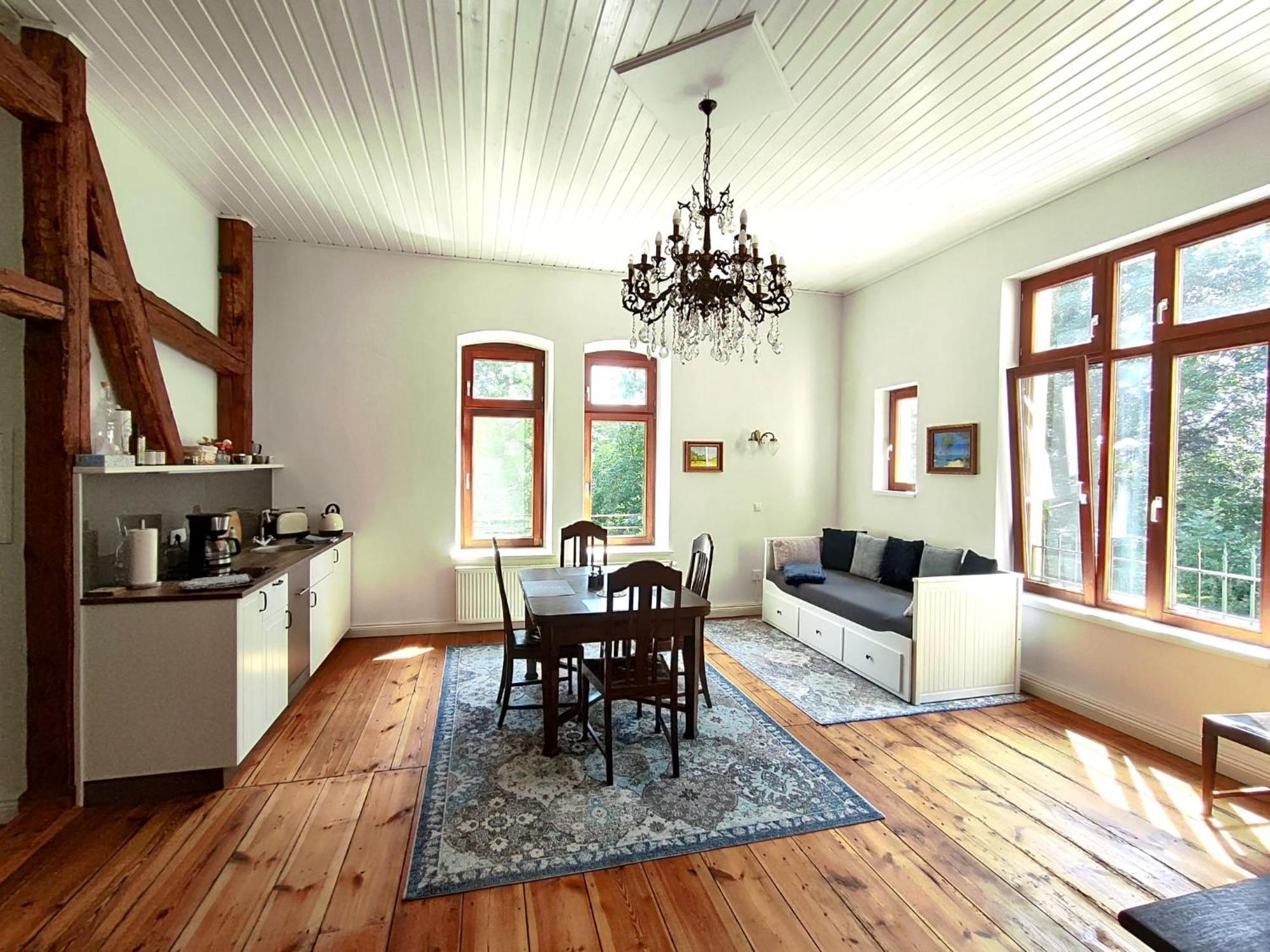 Herrenhaus Harmshagen Testorf-Steinfort Exteriér fotografie